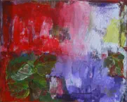 Farbübung, Acryl auf Leinwand, 2009, 40 x 50 cm